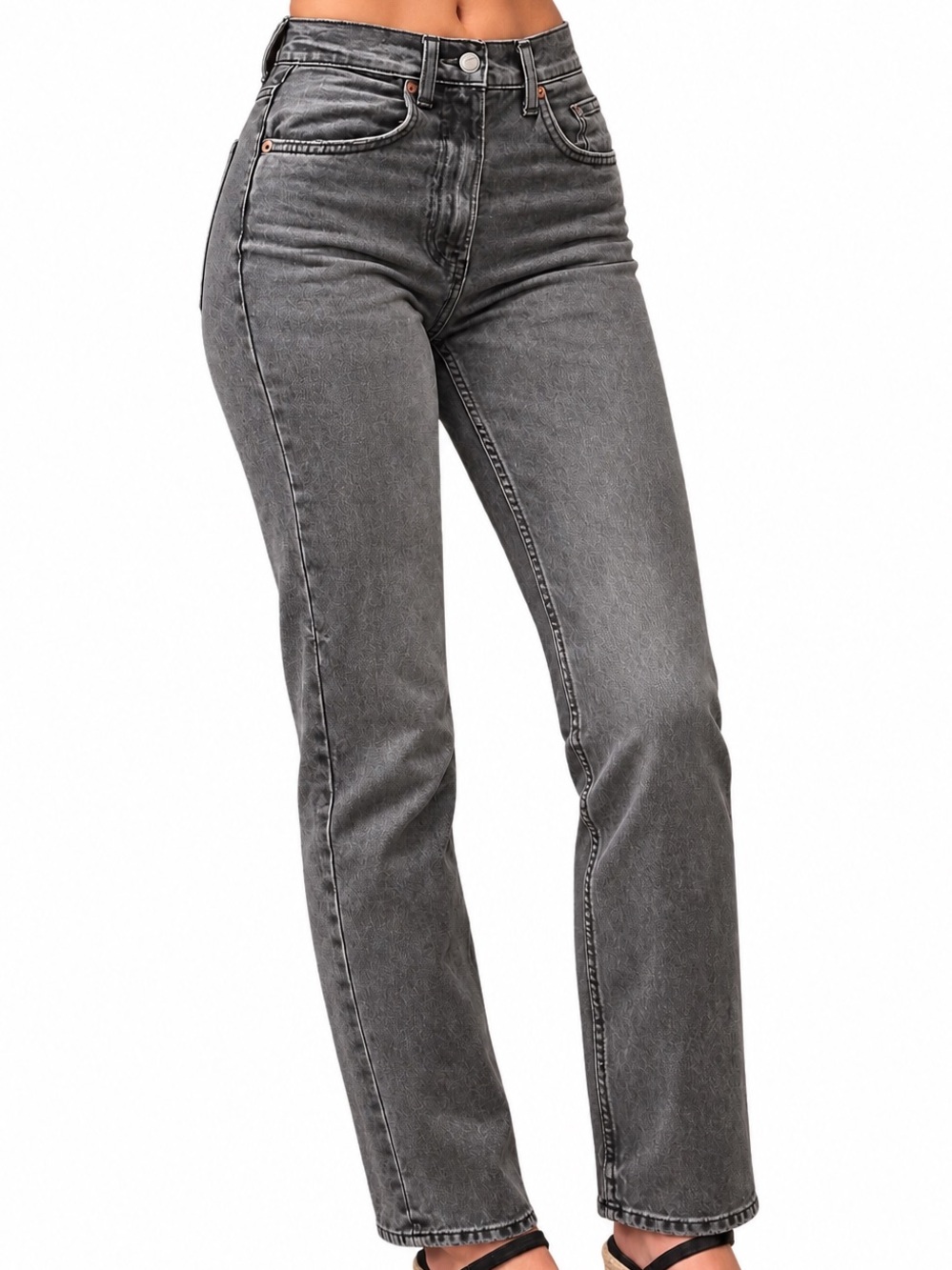 Zara Women's Black Straight Leg Jeans